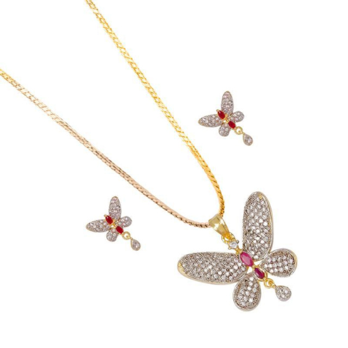 Adjustable Length Pendant Set for Women