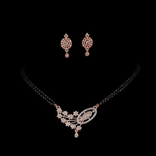 CZ Diamond Mangal Sutra – Glamour Meets Tradition