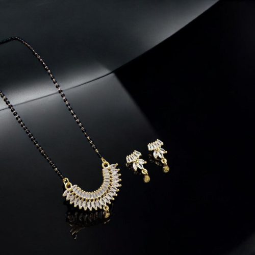 Exquisite Diamond Mangal Sutra – Sparkle of Love