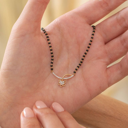 Simple and Elegant Short Mangalsutra Chain