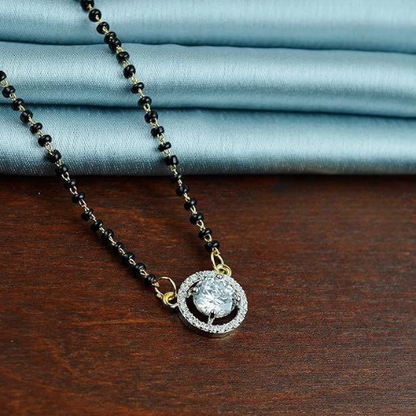 German Silver Mangalsutra for Ethnic Look