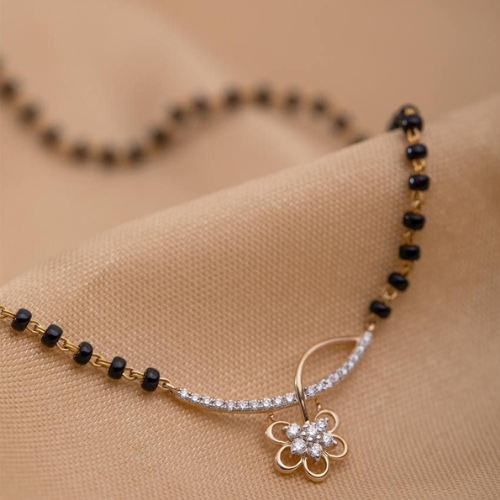 Simple and Elegant Short Mangalsutra Chain
