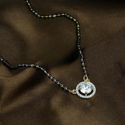 German Silver Mangalsutra for Ethnic Look