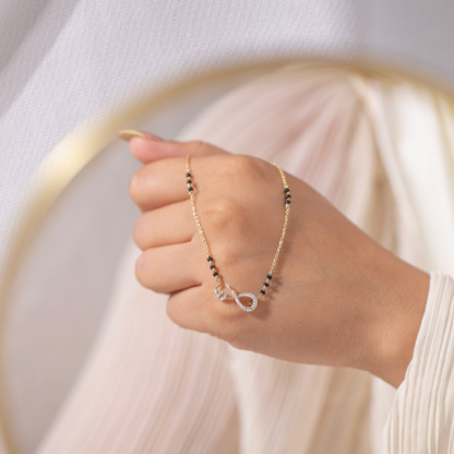 Royal Rajwadi Mangalsutra with Pearl Accents