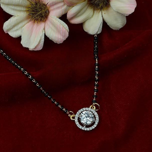 German Silver Mangalsutra for Ethnic Look