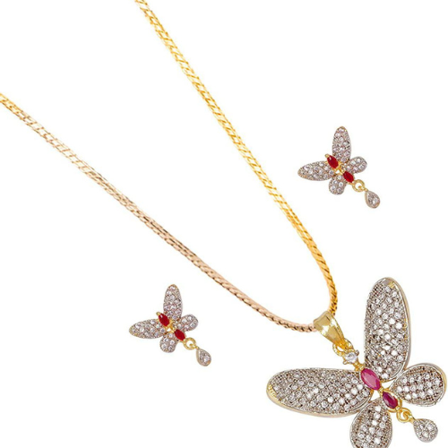 Adjustable Length Pendant Set for Women