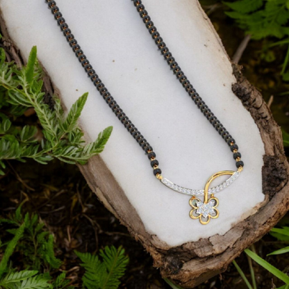 Simple and Elegant Short Mangalsutra Chain