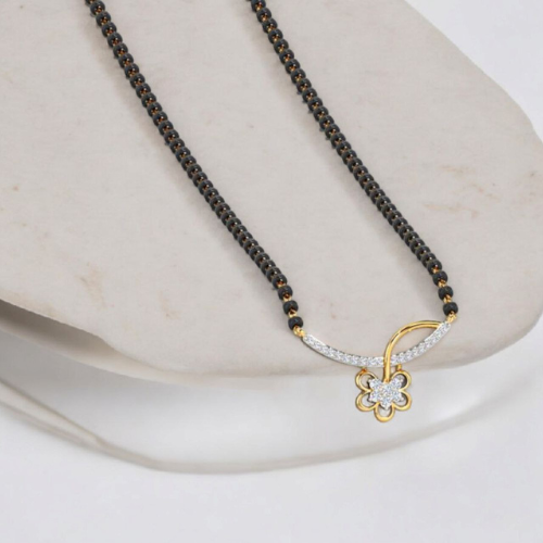 Simple and Elegant Short Mangalsutra Chain