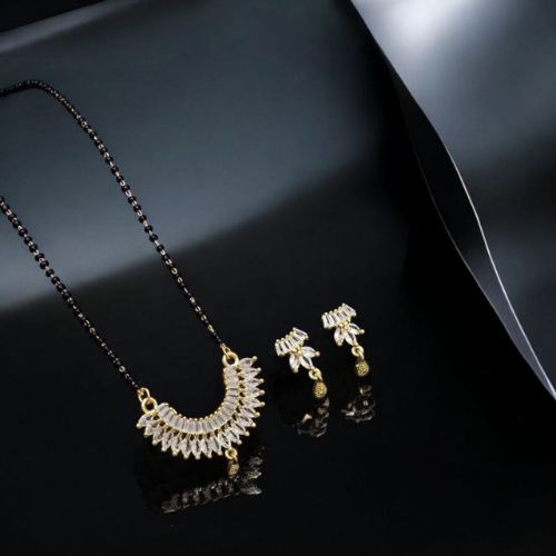 Exquisite Diamond Mangal Sutra – Sparkle of Love