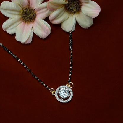 German Silver Mangalsutra for Ethnic Look