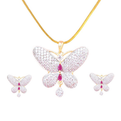 Adjustable Length Pendant Set for Women