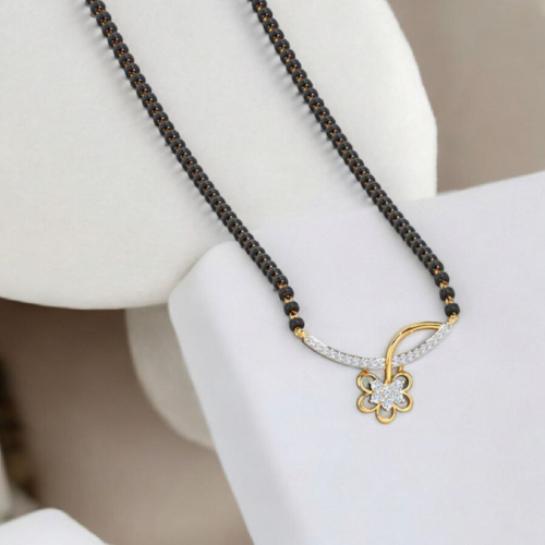 Simple and Elegant Short Mangalsutra Chain
