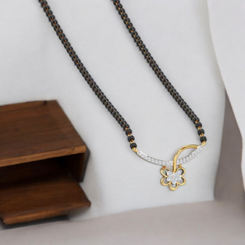 Simple and Elegant Short Mangalsutra Chain