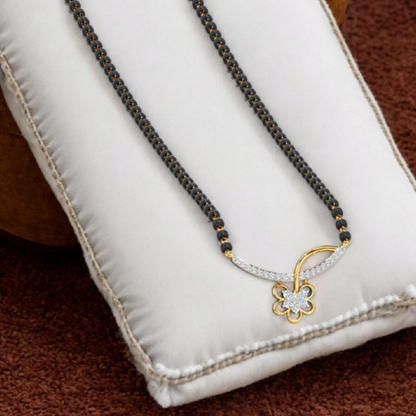 Simple and Elegant Short Mangalsutra Chain