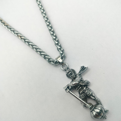 Bajrang Warrior Pendant” – Hanuman Ji With Gada 🐒💪